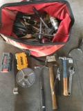 Milwaukee Large tool bag with assorted tools