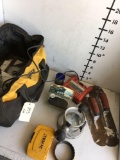 Dewalt bag and assorted tools