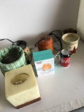 Lot. Assorted items. Night light, candle lights, etc