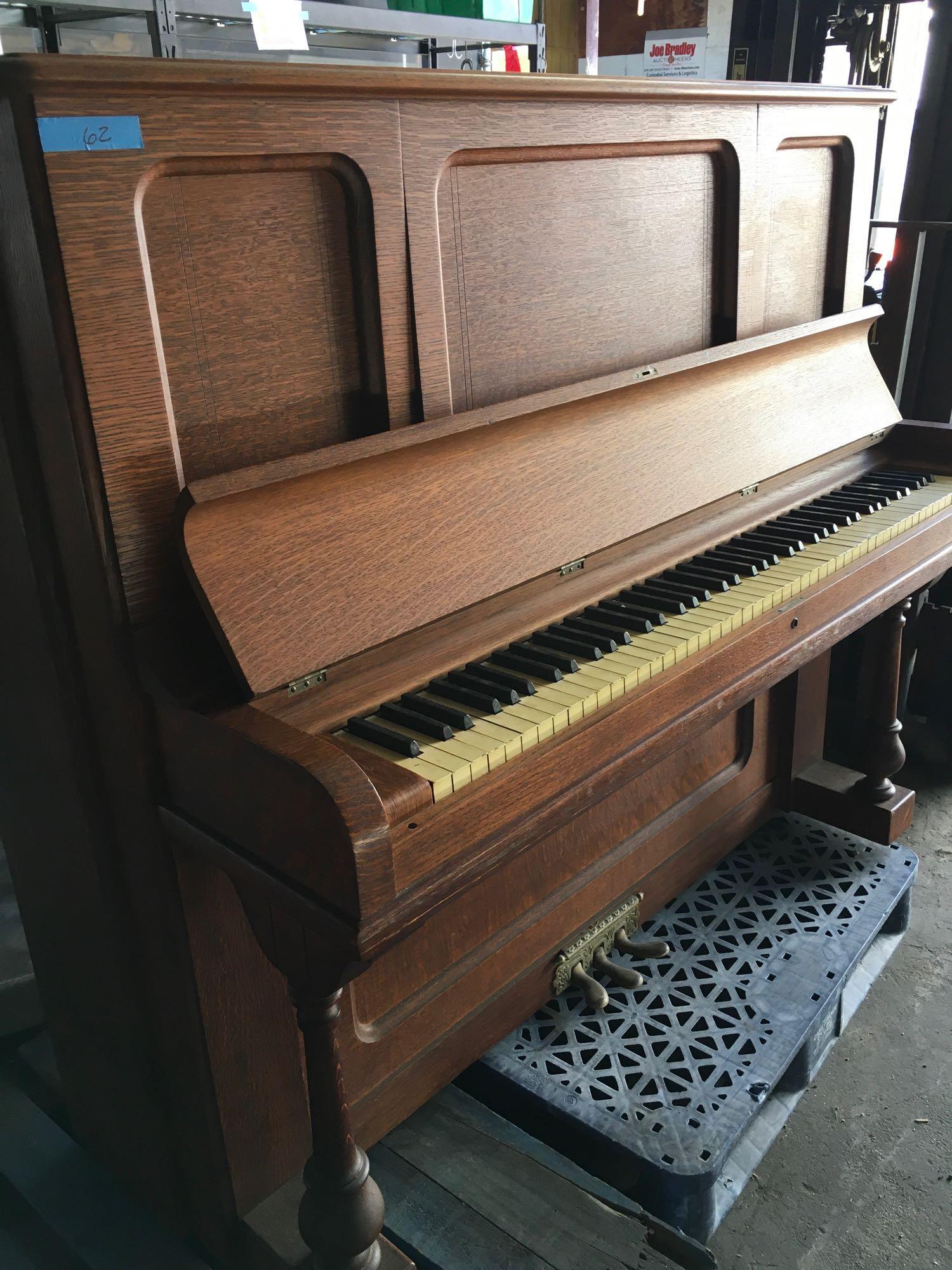 Antique 20th Century Hinze Chicago Piano ser. | Proxibid