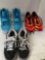 size 9.5 Vlado, 9 Reebok running and 8.5 Vans