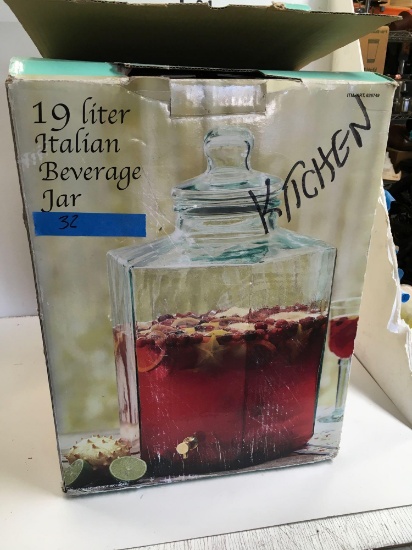 19 liter Italian beverage jar