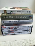 Big Bang Theory season 6,7,8,9,10 Bones season 1 and 2, Will and Grace season 1, Psych complete