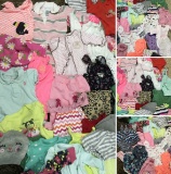 Girls 3 months old clothing . 45 pieces, assorted brands