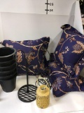 Beautiful Decor Pillows, and other assorted items