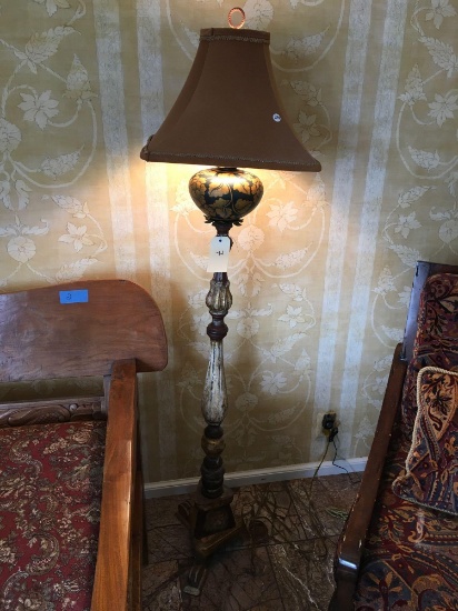 Frederick Cooper, Approx. 65" t decor floor lamp