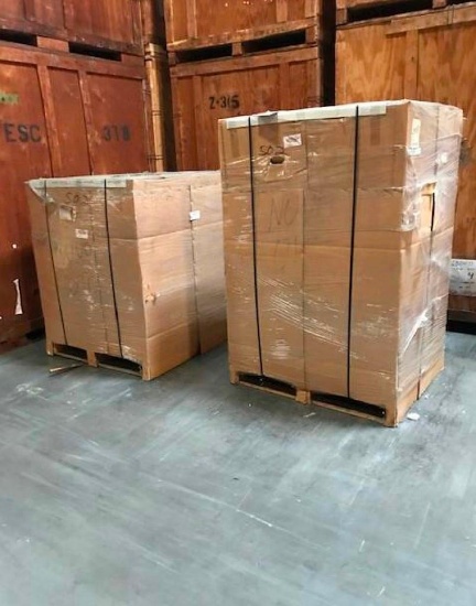 Wrought Iron Patio Chairs & Tables 3 pallets sold as 1 lot