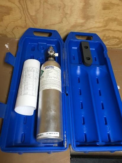 Compressed gas, cylinder, aluminum, Industrial Scientific gas composition