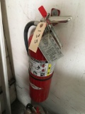 Extinguisher, Amerex, with mounting bracket