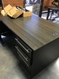 Maverick Office desk with 3 drawers 29