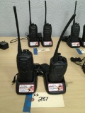 2 Kenwood, 5 watt, 16 channel, UHF radios with charging bases