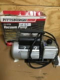 Pittsburgh automotive vacuum pump, 2.5 CFM, mod 61245, 120v