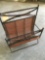 Vintage magazine rack. Approximately 16