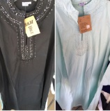 2 pieces. New with tags Sam Hulu tunics. Size large made in India with price tags of $64 each