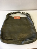 New Carla Mancini big Hobo with hooks woman’s leather bag. Price tag of $282.00 dls