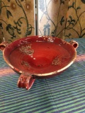 Large decorative ceramic bowl. Approximately 4