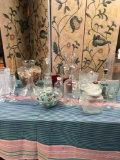 Lot. Glass/ crystal assorted items