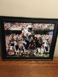 Framed, signed, LaDainian Tomlinson picture. Certificate of Authenticity in the back see pic