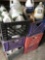 Lot. Concrete glue, Lithochrome chem stain, Sikatop plus, etc. crates not included