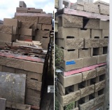 2 pallets of Retaining Wall Block 60 pieces per pallet