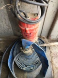MQ trash pump with drainage hose