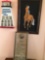 Lighthouse calendar, horse framed art decor, & framed message decor