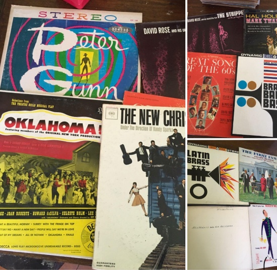 (11) Vintage, assorted vinyl records
