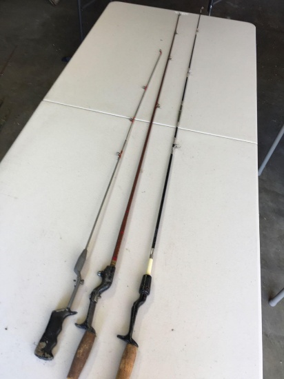 Vintage Lake fishing rods