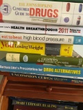18 books. Assorted health and losing weight books