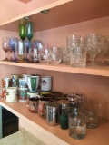 Lot. Assorted glassware, coffee cups, etc