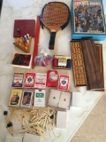 Lot. Assorted games & playing cards