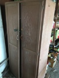 Storage cabinet. Used to storing fishing equipment. 72