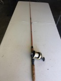 Vintage Fishing rod with no tag Langley reel