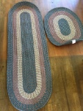 Set of multi area rugs. 59