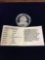 Republic of Liberia. Commemorative George Washington coin, face value 20 dollars, 2000