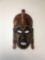 African Art, Hand carved tribal wall deco mask