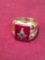 ( Masonic Fraternity Ring ) 10k Gold size 8½ men's