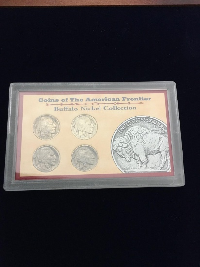 1913-1938 Coins of The American Frontier Buffalo Nickel Collection