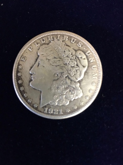 Morgan Silver dollar 1921