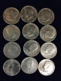 Kennedy Silver half dollars 1971