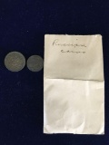 Foreign Coins, 2 pieces. Russian coins