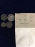 Foreign Coins, Norwegian coins 4 pieces.