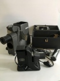 Vintage Movie Camera's TDC Schoolmate 500 model 124 & miniature projector Model RK, Picturol