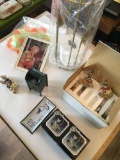 Knick Knacks, Lighthouse refrigerator magnets, Cat ring holders, toilet paper holder, etc