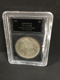 Morgan Silver Dollar 1901 Authenticated Very Good