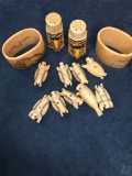 Alaskan Theme, 9) seals 1) Totem set salt and pepper shakers 2) napkin holders 13 pieces