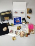 Commemorative Patriotic Pins & Brooches 20 pieces