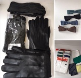 Men's Apparel, Gloves, Bow ties, Socks & Handkerchiefs