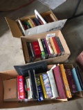 Vintage books/pamphlets 3 boxes