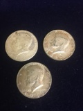 Kennedy Silver half dollars 1967